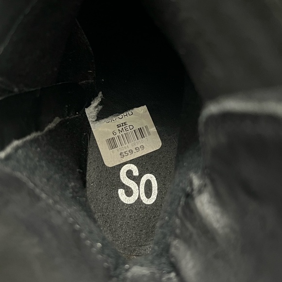 NWT SO Black Boots - Picture 8 of 9